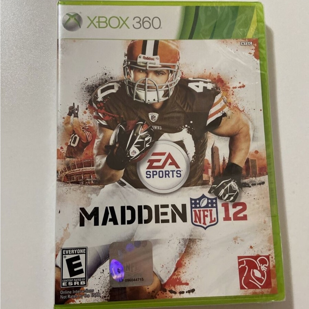 Madden NFL 12 Xbox 360 Football Game - New And Sealed. EA Sports.